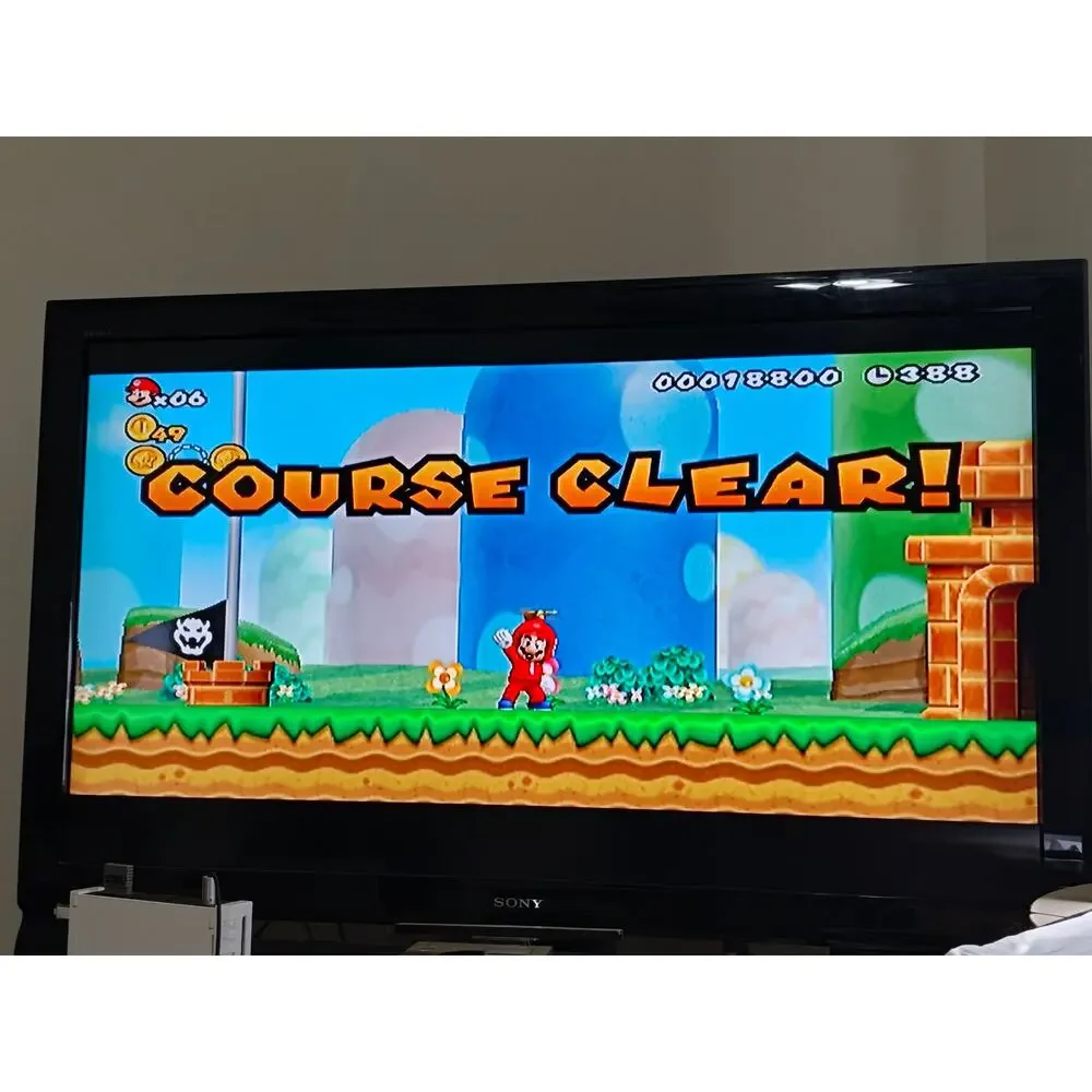 New Super Mario Bros Wii CIB Complete Tested